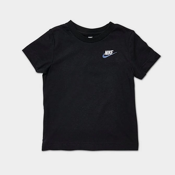 Kids' Toddler Nike Club LBR T-Shirt And Shorts Set Black - 76K746 023 2 Kids' Toddler Nike Club LBR T-Shirt And Shorts Set Black - 76K746 023 - Image 2