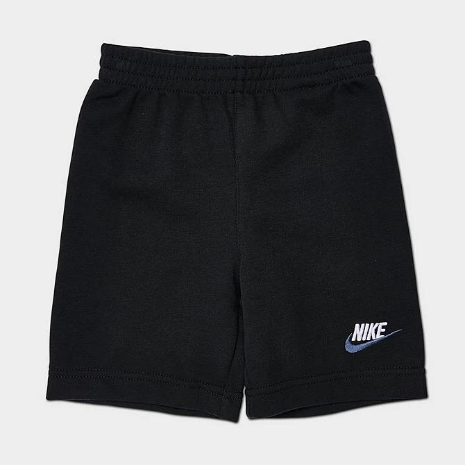 Kids' Toddler Nike Club LBR T-Shirt And Shorts Set Black - 76K746 023 3 Kids' Toddler Nike Club LBR T-Shirt And Shorts Set Black - 76K746 023 - Image 3