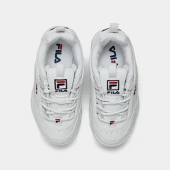 Kids' Toddler Fila Disruptor 2 Casual Shoes White/Navy/Red - 7FM00038 125 -Sports Fashion 7FM00038 125 P5
