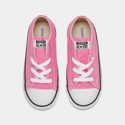 Girls' Toddler Converse Chuck Taylor Low Top Casual Shoes Pink - 7J238 PNK -Sports Fashion 7J238 PNK P5