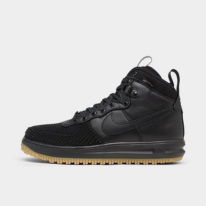 Men's Nike Lunar Force 1 Duckboots Black/Metallic Silver/Anthracite/Black - 805899 003 1 Men's Nike Lunar Force 1 Duckboots Black/Metallic Silver/Anthracite/Black - 805899 003