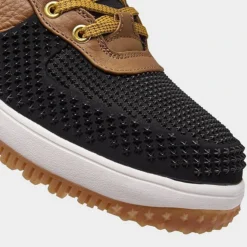 Men's Nike Lunar Force 1 Duckboots Ale Brown/Ale Brown/Black/Gold Tone - 805899 202 -Sports Fashion 805899 202 P3