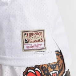 Women's Mitchell & Ness Vancouver Grizzlies NBA Mike Bibby Basketball Jersey White - 8120VGRW WHT -Sports Fashion 8120VGRW WHT M6