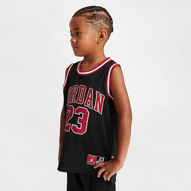 Nike Little Kids' Jordan 23 Jersey Black - 85A773 023 3 Nike Little Kids' Jordan 23 Jersey Black - 85A773 023 - Image 3