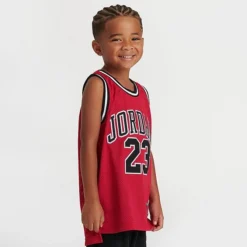 Nike Little Kids' Jordan 23 Jersey Gym Red - 85A773 R78 6 Nike Little Kids' Jordan 23 Jersey Gym Red - 85A773 R78 -Sports Fashion 85A773 R78 M3