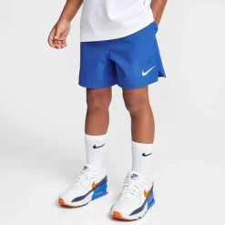 Little Kids' Nike Tennis T-Shirt And Shorts Set White/Blue - 86L000 U89 -Sports Fashion 86L000 U89 M4