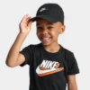 Kids' Nike Sportswear Heritage86 Futura Strapback Hat Black/White - 8A2902 023
