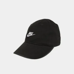 Kids' Nike Sportswear Heritage86 Futura Strapback Hat Black/White - 8A2902 023 -Sports Fashion 8A2902 023 P3