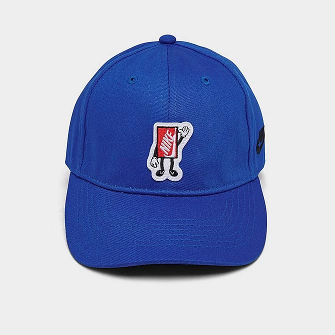 Youth Nike Boxy Curved Brim Strapback Hat Game Royal - 8A3052 U89 3 Youth Nike Boxy Curved Brim Strapback Hat Game Royal - 8A3052 U89 - Image 3