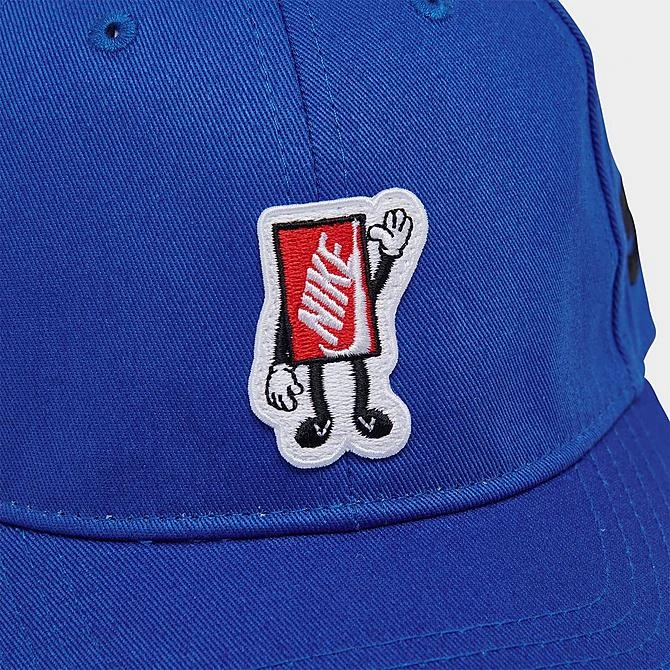 Youth Nike Boxy Curved Brim Strapback Hat Game Royal - 8A3052 U89 5 Youth Nike Boxy Curved Brim Strapback Hat Game Royal - 8A3052 U89 - Image 5