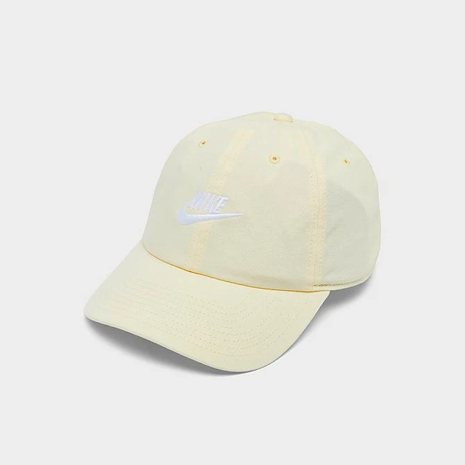 Nike Sportswear Heritage86 Futura Washed Adjustable Back Hat Alabaster/White - 913011 744 2 Nike Sportswear Heritage86 Futura Washed Adjustable Back Hat Alabaster/White - 913011 744 - Image 2