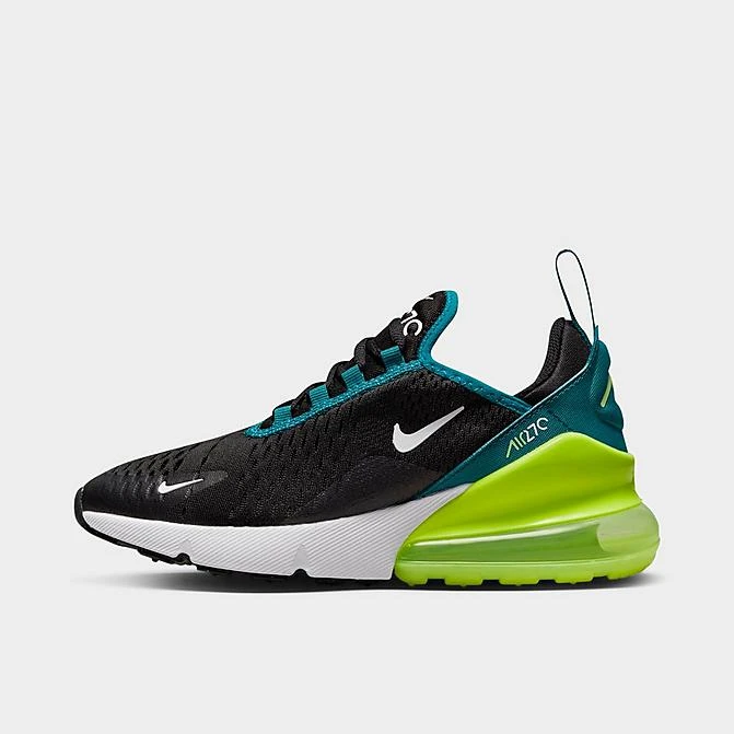 Big Kids' Nike Air Max 270 Casual Shoes Black/Bright Spruce/Barely Volt/White - 943345 026 1 Big Kids' Nike Air Max 270 Casual Shoes Black/Bright Spruce/Barely Volt/White - 943345 026