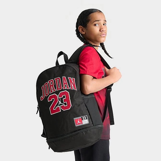 Nike Kids' Jordan Jersey Backpack Black - 9A0780 023 1 Nike Kids' Jordan Jersey Backpack Black - 9A0780 023