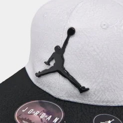 Nike Kids' Jordan Elephant Snapback Hat White/Black - 9A1623 001 -Sports Fashion 9A1623 001 P5