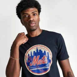 Men's Mitchell & Ness New York Mets MLB Logo Graphic T-Shirt Navy - 9NYMNAVY 001 10 Men's Mitchell & Ness New York Mets MLB Logo Graphic T-Shirt Navy - 9NYMNAVY 001 -Sports Fashion 9NYMNAVY 001 M5