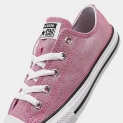 Girls' Little Kids' Converse Chuck Taylor All Star Prism Glitter Casual Shoes Oops Pink/Black/White - A04714F 674 -Sports Fashion A04714F 674 P3