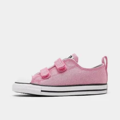 Girls' Toddler Converse Chuck Taylor All Star Prism Glitter Casual Shoes Oops Pink/Black/White - A04740F 674
