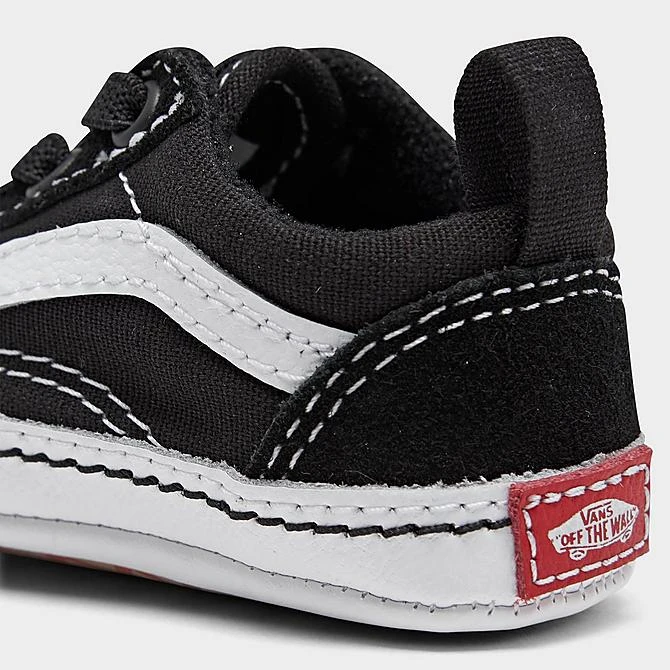 Boys' Infant Vans Sk8-Hi Crib Shoes Black/White - A346P6BT 001 3 Boys' Infant Vans Sk8-Hi Crib Shoes Black/White - A346P6BT 001 - Image 3