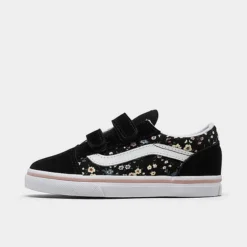 Girls' Toddler Vans Old Skool Casual Shoes Floral - A38JNBOQ 001