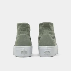 Vans Sk8-Hi Tapered Stackform Soft Suede Casual Shoes Shadow - A5JMKBY1 030 -Sports Fashion A5JMKBY1 030 P4