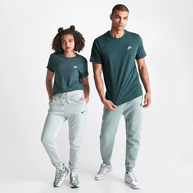 Nike Sportswear Club T-Shirt Faded Spruce - AR4997 309 2 Nike Sportswear Club T-Shirt Faded Spruce - AR4997 309 - Image 2