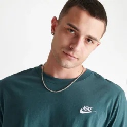 Nike Sportswear Club T-Shirt Faded Spruce - AR4997 309 9 Nike Sportswear Club T-Shirt Faded Spruce - AR4997 309 -Sports Fashion AR4997 309 M5