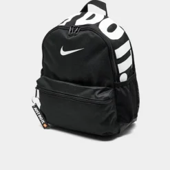 Kids' Nike Brasilia JDI Mini Backpack Black/Black/(Glossy White) - BA5559 013 -Sports Fashion BA5559 013 P2