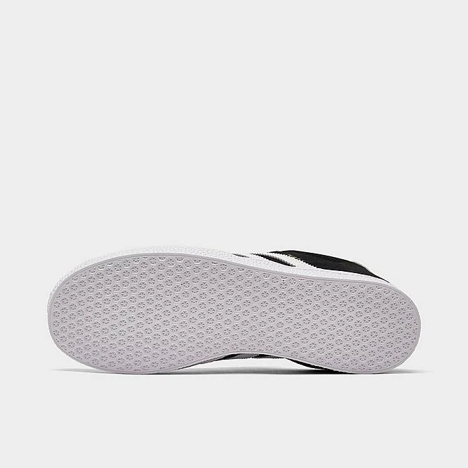 Big Kids' Adidas Originals Gazelle Casual Shoes Black/White - BB2502 BWH 6 Big Kids' Adidas Originals Gazelle Casual Shoes Black/White - BB2502 BWH - Image 6