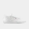 Women's Reebok Club C 85 Casual Shoes White/Light Grey - BS7685 100