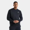 Nike Sportswear Club Fleece Crewneck Sweatshirt Black/White - BV2662 010