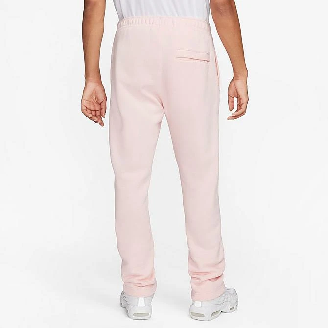 Men's Nike Sportswear Club Fleece Sweatpants Pink Bloom/Pink Bloom/White - BV2707 686 2 Men's Nike Sportswear Club Fleece Sweatpants Pink Bloom/Pink Bloom/White - BV2707 686 - Image 2