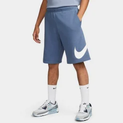 Men's Nike Sportswear Club Graphic Shorts Diffused Blue/White/White - BV2721 491