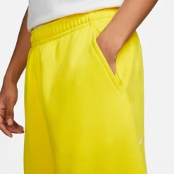 Men's Nike Sportswear Club Graphic Shorts Opti Yellow/White - BV2721 732 -Sports Fashion BV2721 732 M5