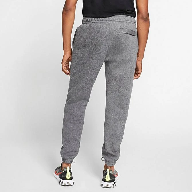 Men's Nike Sportswear Club Jersey Jogger Pants Charcoal Heather/Anthracite/White - BV2737 071 3 Men's Nike Sportswear Club Jersey Jogger Pants Charcoal Heather/Anthracite/White - BV2737 071 - Image 3