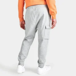 Men's Nike Sportswear Club Fleece Cargo Jogger Pants Dark Grey - CD3129 063 -Sports Fashion CD3129 063 M4