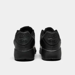 Big Kids' Nike Air Max 90 Casual Shoes Black/Black/Black/White - CD6864 001 -Sports Fashion CD6864 001 P4