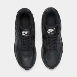 Big Kids' Nike Air Max 90 Casual Shoes Black/Black/Black/White - CD6864 001 -Sports Fashion CD6864 001 P5