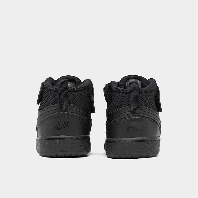 Kids' Toddler Nike Court Borough Mid 2 Casual Shoes Black/Black/Black - CD7784 001 4 Kids' Toddler Nike Court Borough Mid 2 Casual Shoes Black/Black/Black - CD7784 001 - Image 4