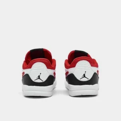 Nike Boys' Toddler Jordan Legacy 312 Low Off-Court Shoes White/Fire Red/Black/Wolf Grey - CD9056 160 -Sports Fashion CD9056 160 P4