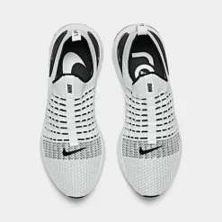 Men's Nike React Phantom Run Flyknit 2 Running Shoes True White/Black/Pure Platinum/White - CJ0277 100 -Sports Fashion CJ0277 100 P5