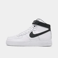 Men's Nike Air Force 1 High '07 Casual Shoes White/Black - CT2303 100