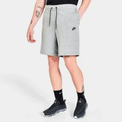 Men's Nike Sportswear Tech Fleece Shorts Dark Grey Heather/Black - CU4503 063
