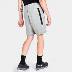 Men's Nike Sportswear Tech Fleece Shorts Dark Grey Heather/Black - CU4503 063 -Sports Fashion CU4503 063 M4