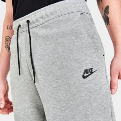 Men's Nike Sportswear Tech Fleece Shorts Dark Grey Heather/Black - CU4503 063 -Sports Fashion CU4503 063 M5