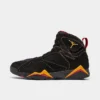 Nike Air Jordan Retro 7 Basketball Shoes Black/Citrus/Varsity Red - CU9307 081