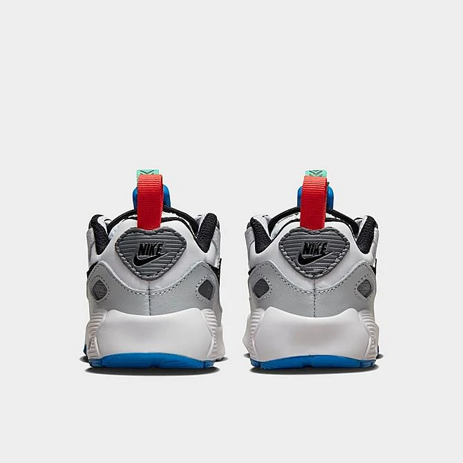 Kids' Toddler Nike Air Max 90 Toggle SE Casual Shoes White/Pure Platinum/Stadium Green/Black - CV0065 109 4 Kids' Toddler Nike Air Max 90 Toggle SE Casual Shoes White/Pure Platinum/Stadium Green/Black - CV0065 109 - Image 4