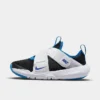 Little Kids' Nike Flex Advance Running Shoes Black/White/Stadium Green/Deep Royal Blue - CZ0186 009