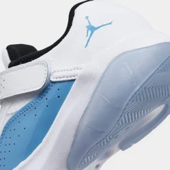 Nike Boys' Little Kids' Air Jordan 11 CMFT Low Casual Shoes White/University Blue/Black - CZ0905 114 -Sports Fashion CZ0905 114 P3
