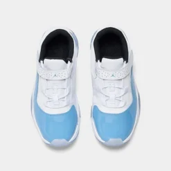 Nike Boys' Little Kids' Air Jordan 11 CMFT Low Casual Shoes White/University Blue/Black - CZ0905 114 -Sports Fashion CZ0905 114 P5