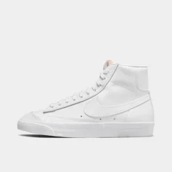 Women's Nike Blazer Mid '77 Casual Shoes White/White/White/Black - CZ1055 117